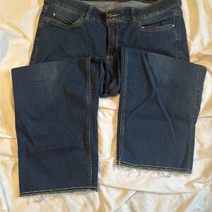 Rafaella Blue Denim cropped Jeans